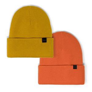 Gorros de Punto Acrílicos de Alta Calidad con Logotipos Personalizados, Gorros de Invierno de Color Sólido para Esquí - Product Image 1