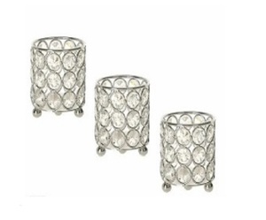 เชิงเทียนคริสตัลสำหรับสวนที่ใส่เทียนเสาเทียนสำหรับตกแต่งบ้าน - Product Image 3