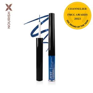 ปากกาอายไลเนอร์แบบน้ำผสมกลิตเตอร์ พร้อมน้ำมันโจโจบาออร์แกนิคและวิตามินอี กันน้ำ - Product Image 2