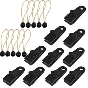 Attaches de <span class=keywords><strong>fixation</strong></span> coupe-vent <span class=keywords><strong>pour</strong></span> bâche de camping, tente, véhicule, piscine, bateau, bâche de protection extérieure - Product Image 6