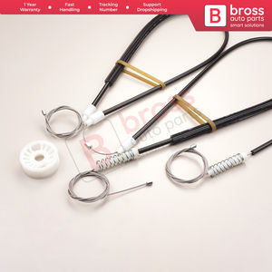 Kit de réparation de lève-vitre avant gauche BWR1205 pour 206 CC 2000-2008 Coupé Cabriolet 2 portes 9221Y3 Pièces automobiles Bross - Product Image 3