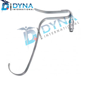 Écarteur de Flap Freeman avec guide lumineux à fibre optique - Écarteur de chirurgie plastique pour mammoplastie - Product Image 4