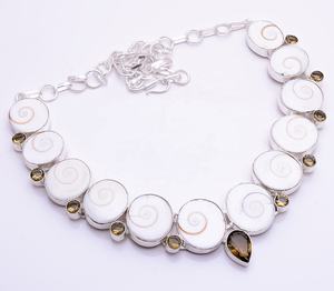 Collier en argent sterling personnalisé avec quartz rose naturel et pierres précieuses multiples bijoux de fiançailles ou de fête de mariage de style romantique - Product Image 5