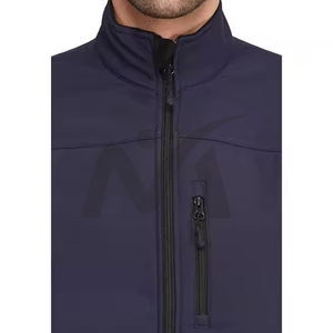 Veste matelassée pour homme printemps-automne-hiver, col montant, style streetwear, doublure polaire, imperméable, vêtements de sport d'extérieur - Product Image 4