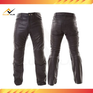 Pantalones de Cuero para Motociclismo de Invierno de Alto Rendimiento, Forro Transpirable, Costuras Resistentes, Personalizables para la Seguridad del Motociclista - Product Image 5