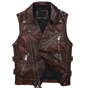 Blouson de moto en cuir coupe-vent à manches longues pour homme 2026 – Toutes saisons – Vente en gros et export - Product Image 6