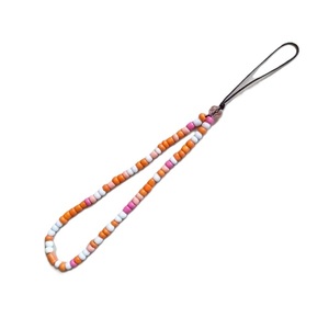 Perles de rocaille élégantes et lanières perlées pour téléphones Sangle mobile perlée Sangle de téléphone intelligent faite à la main de concepteur unique - Product Image 1