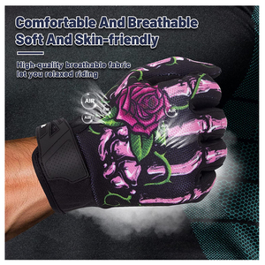 Dedo completo aceptar guantes de ciclismo personalizados Oem guantes de montar en bicicleta acolchado antideslizante Bmx mitones con su logotipo - Product Image 3