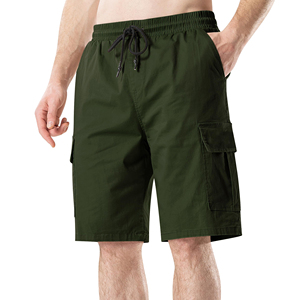 Pantalones cargo elegantes: Ajuste elegante, ideal para uso diario informal, cuenta con bolsillos prácticos, aspecto moderno, pantalones cortos para hombre al por mayor - Product Image 1