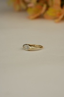 Anillo de diamante cultivado en laboratorio de lujo corte Marquesa 1,15 quilates VS1 IGI SGL certificado Oro rosa oro plata proveedor al por mayor