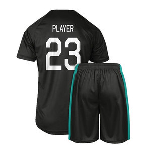 Uniforme de fútbol para hombre de la mejor calidad, material transpirable de Color sólido con impresión de logotipo personalizado, chándal de estilo superior MOQ bajo - Product Image 2