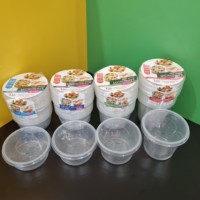 Meilleure vente de haute qualité 350 500 550 600 700 1000 1200ml emballage utiliser PP jetable en plastique micro-ondes rectangulaire récipient alimentaire