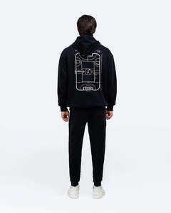 เสื้อฮู้ดผู้ชายคุณภาพสูง ผ้าฝ้าย 100% สวมใส่สบาย สไตล์สตรีทแวร์ พร้อมบริการพิมพ์ลายตามสั่ง ทันสมัยและมีสไตล์ โดย Ako - Product Image 2