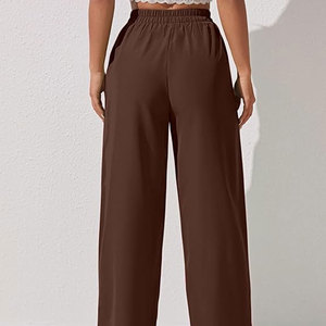 Pantalones de Mujer a la Moda, Hechos a Medida, Nuevos, Colores Lisos, Tendencia 2025 - Product Image 5