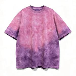 Camiseta Unisex de Manga Corta, Talla Grande, Colores Sólidos, Tejido de Punto 100% Algodón de 300 g/m², Nueva Camiseta Unisex con Logotipo Personalizado Teñido - Product Image 6