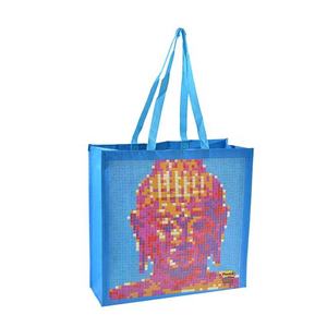 ถุงช้อปปิ้งผ้า PP ทอแบบกำหนดเองได้ พร้อมหูหิ้วขนาดตามสั่ง สำหรับบรรจุภัณฑ์อาหารและซูเปอร์มาร์เก็ต - Product Image 2