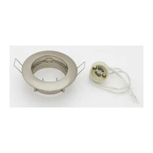 ไฟส่องสว่างแบบฝังในผนัง Faretti รุ่น Fisso X Led Gu10 สีนิกเกิล - Product Image 1