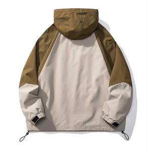 Waterproof Custom Logo Windbreaker <b>Mens</b> Rain <b>Jacket</b> Outdoor Windbreaker <b>Jacket</b> with American Style <b>Jacket</b> - Product Image 6