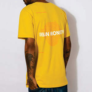 Camiseta vintage con hombros caídos para hombre: logotipo personalizado, 100% algodón, cuello extendido, alta calidad, ajuste Extragrande - Product Image 2