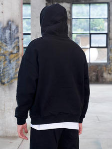 Plain Pullover Hoodies Plain Purple Hoodie Custom Hoodies Bordado logo Blank Hombres - Product Image 3