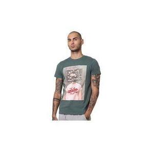 เสื้อยืดผ้าฝ้ายโอเวอร์ไซส์สำหรับผู้ชายพิมพ์ลายออกแบบได้ตามที่ต้องการน้ำหนักตัวหนาเสื้อถักแบบทางการ - Product Image 6