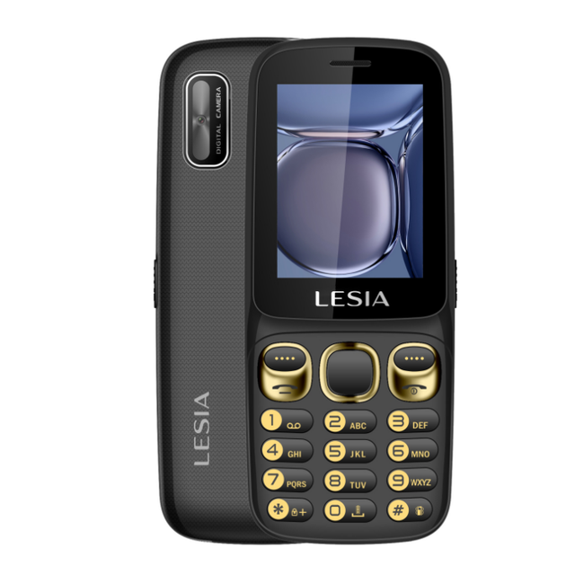 New Model Hot Sale HI POWER Cell Phone Dual SIM Cards 2.4 Inch Feature Mobile Phone 2G GSM Mobile Cellphone
