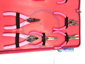 Mini Juego de 10 Alicates para Joyería, Juego de Herramientas Planas para Hacer Joyería, Incluye Herramientas Básicas para Hacer Joyería - Product Image 2