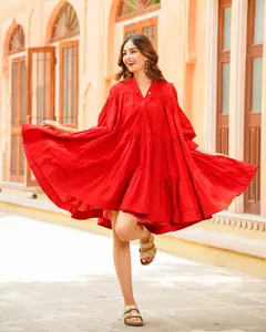strapless open back dress Red Wine Cotton Dress S
