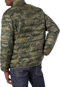 Chaqueta de Plumón Ecológica para Hombre 2025, de Secado Rápido, Transpirable, de Alta Calidad, Personalizable, con Cuello Alto, Logotipo Frontal, Manga Larga para Invierno - Product Image 2
