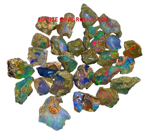 A5天然ジャンボサイズ良質エチオピアオパール原石12-20MM天然宝石ファセット品質オパール原石
