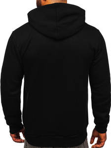 Sweats à capuche pour hommes surdimensionnés et lourds avec logo brodé personnalisé, respirants et écologiques - Product Image 5