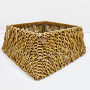 Artex Dong Thap tissé à la main en plastique/rotin/osier support d'arbre de noël décoratif pour les célébrations de vacances accessoire de maison Vietnam - Product Image 1