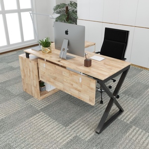 โต๊ะทำงานผู้บริหารรุ่นใหม่ 140x140 ซม. XConcept เมลามีน โต๊ะสำนักงาน ต้องประกอบเอง - Product Image 1