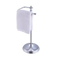 Porte-serviettes noir pour écharpes cravates châles ceintures porte-serviettes en métal pour salle de bains simple et durable en gros