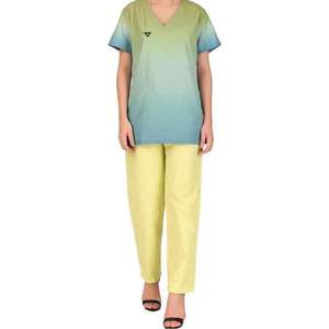 Wholesale stylish hospital <b>scrubs</b> uniform custom <b>nurse</b> <b>scrub</b> suit Custom color surgical gown Comfortable medical <b>scrubs</b> - Product Image 1