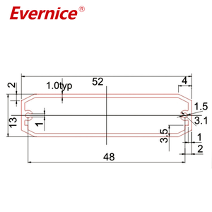 Anodized nhôm bao vây hộp kim loại thiết bị điện tử cụ Thùng PCB bảng mạch bao vây hộp nối - Product Image 4