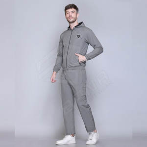 Service OEM de haute qualité hommes survêtement manches longues et tissu léger coton hommes survêtement - Product Image 3