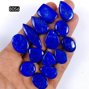 DHORGEMS - Lapislázuli Natural al por Mayor, Cabujón Suelto para Joyería, Piedra Preciosa Hecha a Mano, Formas Ovaladas/Marquesa/Pera/Triángulo - Product Image 1