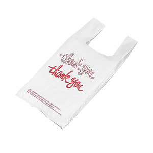 Sac Sacs pour t-shirts Restaurant Supermarché Gilet Sac en plastique transparent - Product Image 4