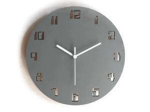 Wholesale Coated <b>Blank</b> <b>Wooden</b> Surface Wall Sublimation Clock - Product Image 5