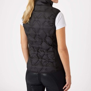 Dernier design, vestes matelassées en polyester à manches longues et à capuche pour femmes, logo personnalisé imprimé et brodé, équitation, équitation - Product Image 5