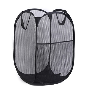 Vải lưu trữ tiện dụng giặt ráp lưới Pop Up cản trở với mở rộng Side Pocket Breathable mạnh mẽ có thể gập lại tiết kiệm không gian - Product Image 1