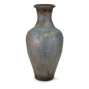 Vintage Style Durable Quality Galvanized Flower <b>Vase</b> <b>Set</b> of 2 Different Sizes for Home and Wedding Decor Floor <b>Vases</b> - Product Image 2