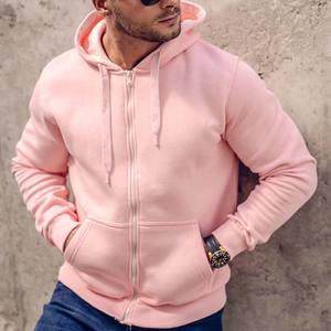 Sudadera con capucha y cremallera completa para hombre de gimnasio personalizada - Product Image 6