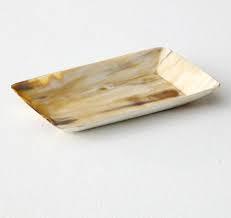 Bandeja de cuerno de búfalo natural y uso de Hotel a la venta Bandeja de cuerno de búfalo Tamaño personalizado Suministros de hotel El mejor precio por HF CRAFTS - Product Image 2