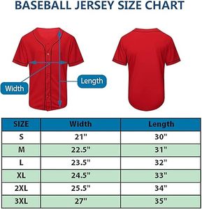 Vêtements de sport de baseball/softball respirants pour hommes et femmes Uniforme de chemise en jersey uni à manches courtes - Product Image 6