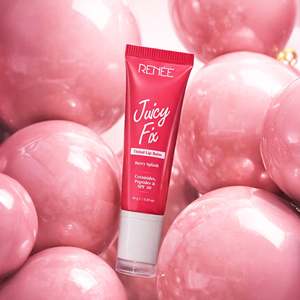 RENEE Juicy Fix Bálsamo Labial con Color SPF 30 - Cuidado Labial Hidratante Vegano con Sabor a Fresa 10g - Product Image 3
