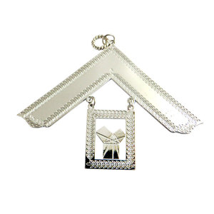 Collar Masónico de Alta Calidad con Joyas para Oficiales de Logia, Conjunto de Regalia Masónica Personalizada para Uso en Logia - Product Image 1