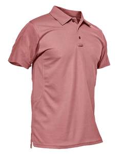 Camiseta Polo para Hombre, Color Verde Azulado, Poliéster Piqué, Manga Corta, Transpirable, Logotipo Personalizado, Uniforme Deportivo Corporativo, Suministro al por Mayor, OEM, ODM - Product Image 4