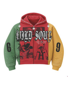 Sweat-shirt streetwear personnalisé 100% coton Hiver Haute qualité Logo personnalisé Nous vous offrirons tout ce que vous pourrez personnaliser - Product Image 2